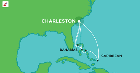 Cruises departing from Charleston