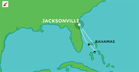 Cruises departing from Jacksonville