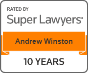 SuperLawyers Rated - Andrew Winston - 10 Years